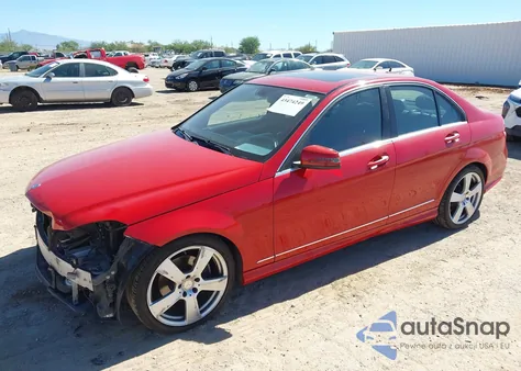 2013 Mercedes-Benz C 250 Sport from USA, damaged, VIN WDDGF4HB5DR257592